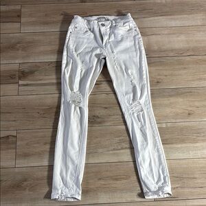 Refuge White Skinny Jeans